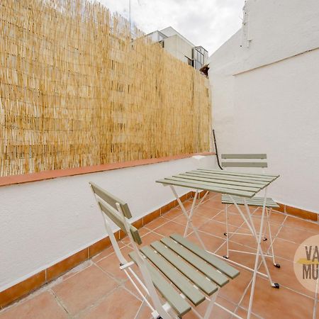 Atico Calle Silva Para 3Pax Con Terraza Esquina Con Gran Via E2 Madrid Exteriör bild