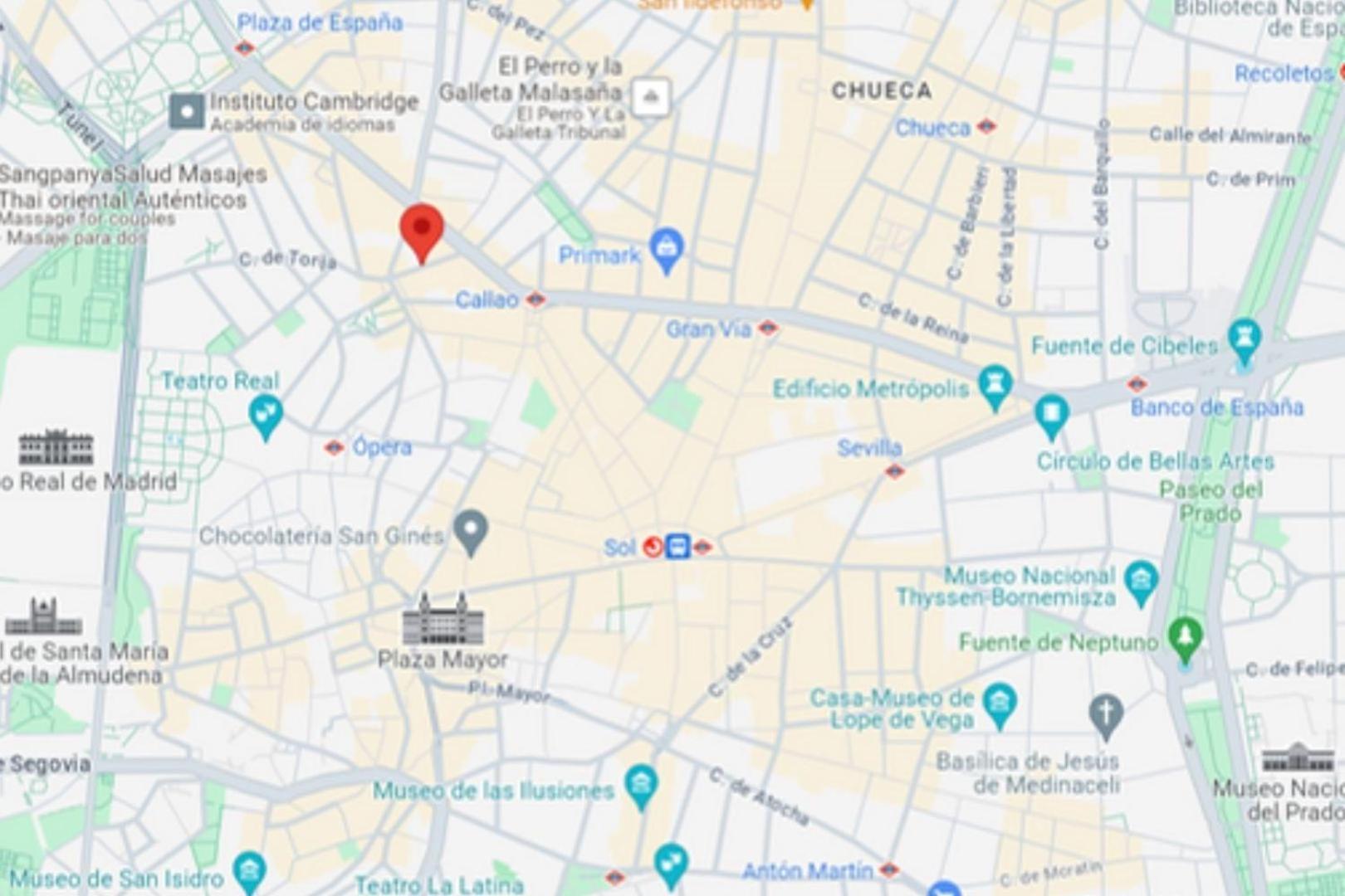 Atico Calle Silva Para 3Pax Con Terraza Esquina Con Gran Via E2 Madrid Exteriör bild